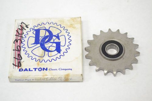 Dalton gear 40a18 104 idler bearing roller chain single 5/8in sprocket b258806 for sale