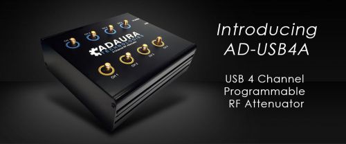 Digital RF USB Programmable Attenuator 0.05-6GHz 63dB In 1dB Steps