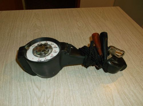 Vintage Beco linemans telephone test rotary       (377)