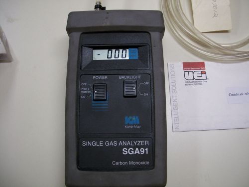 Kane-May Single Gas Analyzer SGA91 Carbon Monoxide Meter