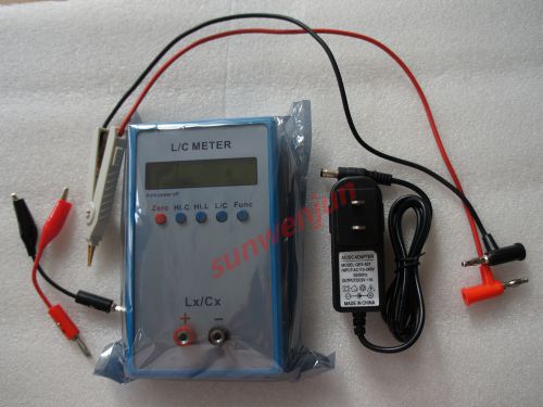 LC200A Handheld L/C Meter Inductance Capacitance Meter includes SMD Test clip