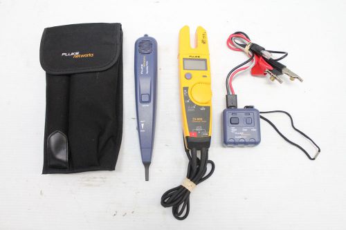 Fluke T5-600 Electrical Tester Kit w/ Pro3000 Probe and Toner, w/ Case