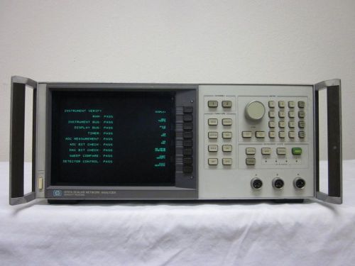 Hp / agilent 8757a 10 mhz to 60 ghz scalar network analyzer - calibrated! for sale
