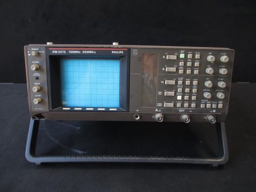 #W191 Fluke Philips PM3375 100 MHz 250MS/s Oscilloscope