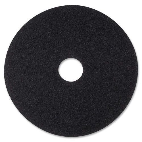 17&#034; black floor stripping pads! 5 pads /case! floor machine floor scrubber for sale