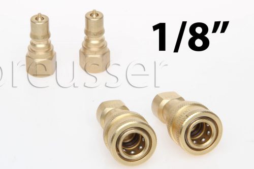 Carpet Cleaning Quick Disconnects 1/8&#034; for wands truckmount QD coupler brass