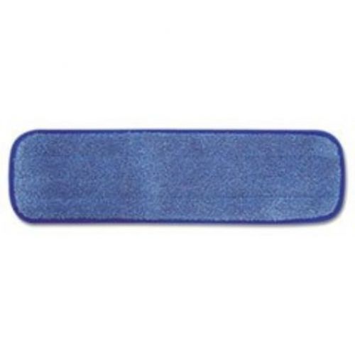 Q410 Rubbermaid HYGEN 18&#034; (45.7 cm) BLUE Microfiber Damp Room Mop Replacement Pa