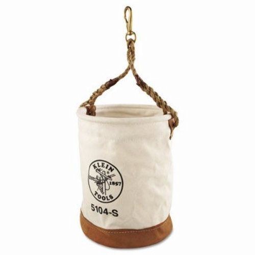 Klein tools leather-bottom canvas bucket (kln5104s) for sale