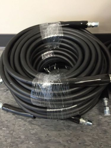 50 ft 3/8&#034; blacknon-marking 3000psi pressure washer hose w 3/8mp x 3/8mp for sale