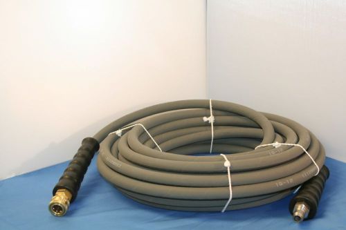 50&#039; Gray Non-Marking Pressure Washer Hose 3/8&#034; x 50 ft. 4000 PSI