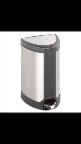 Safco Step-On Waste Receptacle - 9686SS