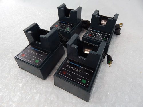 LOT OF 4 MOTOROLA RAPID CHARGER NLN6897A QTY-4