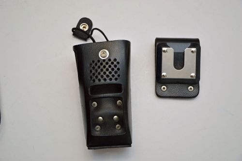 Motorola GTX case/holster leather belt mount