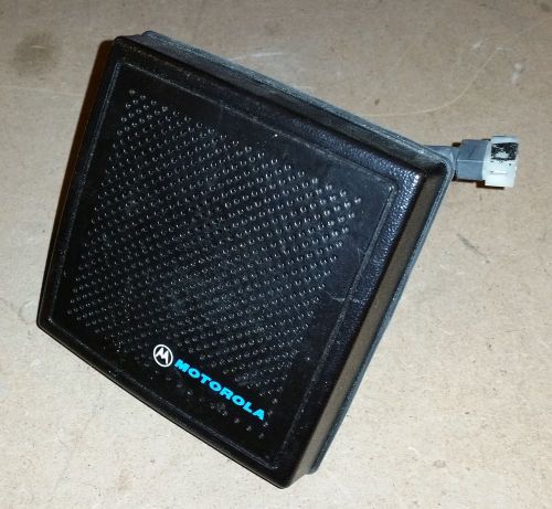 Motorola HSN1000B 6-Watt Amplified External Speaker w/cable Two-Way Ham Radio