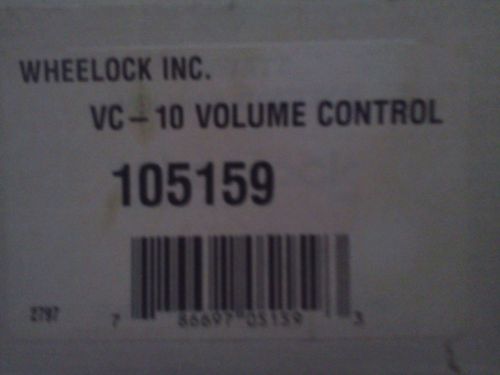 Wheelock’s VC-10 Volume Controls