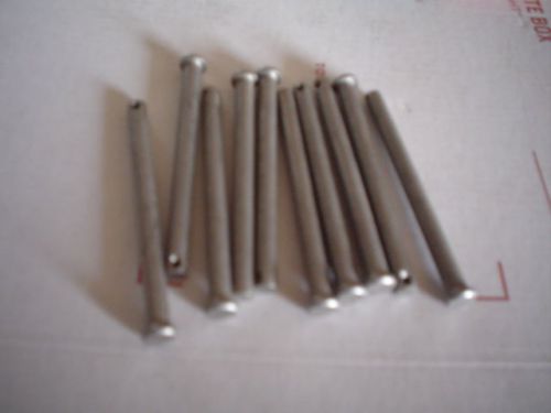 10 1/4 inch x 3 inch 304 stainless steel single hole clevis pins 1/4&#039;&#039; x 3&#039;&#039;roll
