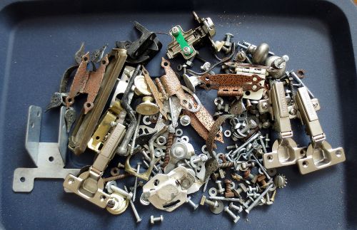 Five pounds of nuts bolts screws and assorted hardware for sale