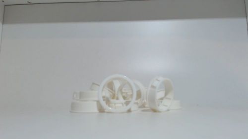plastic gommets 1-1/2 white nylon box of 50 pcs