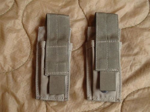 2 lot army ranger green rlcs military surplus eagle pistol magazine pouch m9 gi for sale