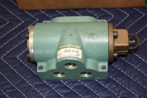 Ingersoll-rand aro 3 way pneumatic roller cam air valve5340 10 03 for sale