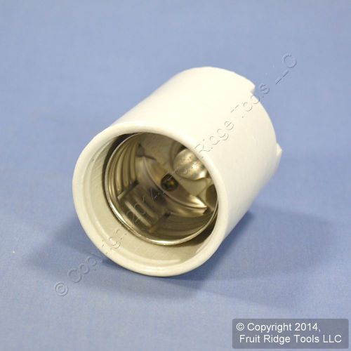 Leviton mogul base light socket porcelain quick-connect lampholder 1500w 8694-qc for sale