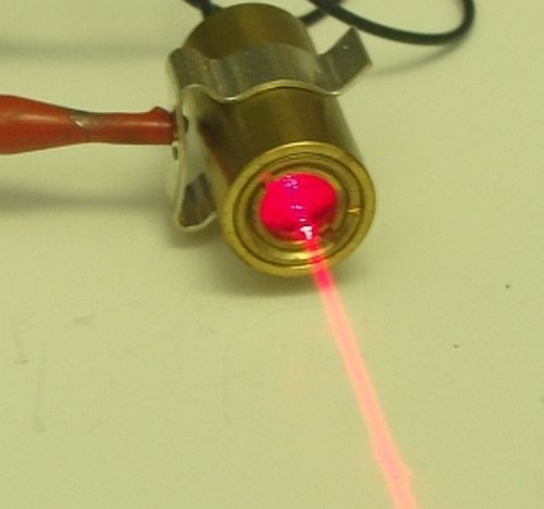 Coherent industrial miniature laser diode module 650nm 4mw red glass optics for sale