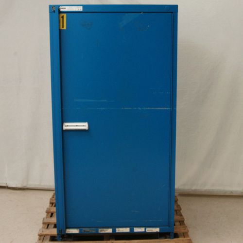Stanley Vidmar Single Door Storage Tool Cabinet 59-1/8&#034; x 30&#034; x 27-3/4&#034;