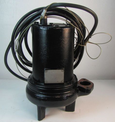 Dayton 1hp Submersible Sewege Sump Pump 4LE15 460V 3PH AS IS