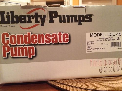 Liberty Pumps LCU-15 - Automatic Condensate Pump New