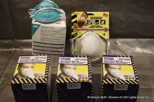 Dust Masks - Assortment Pack - Henry&#039;s Stuff Exclusive Kit - NEW - SKU216