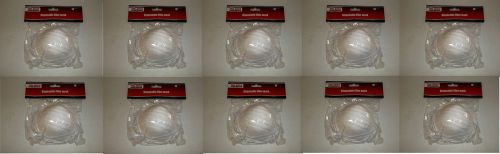 New 100 Pack Disposable Paint &amp; Dust Mask Respirators with Free U.S. Shipping!