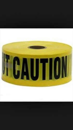 Presco 3-in X 500-ft Reinforced Yellow Flagging Caution Safety Tape [Misc.]