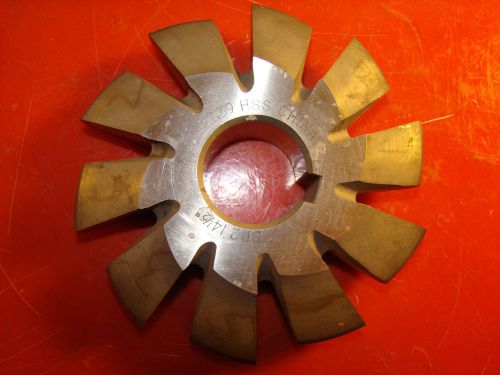 2 DP #1 GEAR CUTTER, 1-1/2&#034; Center Hole, 14.5° PA, 5-3/4&#034; Cutter Diameter, /KV1/