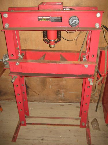 50 ton shop press air over hydraulic for sale
