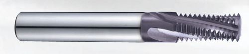 1/4-28 3 flute solid carbide tialn coated helical thread mill yg-1 edp# te420 for sale