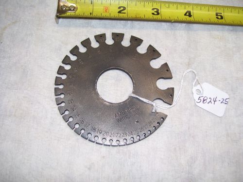 Wire Gage,Vintage American Wire Gage / Gauge, (Thickness Gage) St. Paul, USA