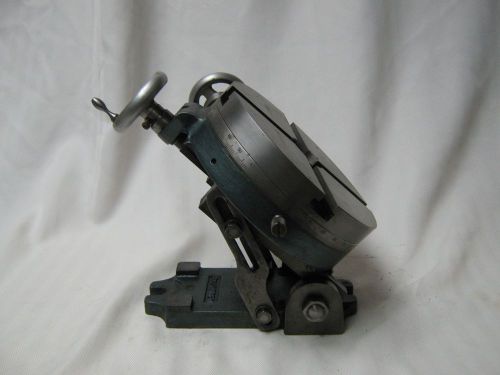 Palmgren 8 inch tilting rotary index table, rare, 1 axis cross-slide, excellent! for sale