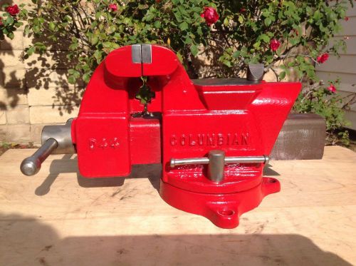 Columbian D44 Bench Vise w/ swivel base.  Excellent Refurbished Condition
