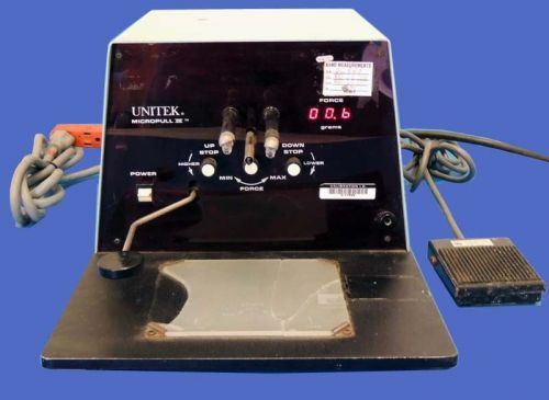Unitek micropull iii wire bond pull tester strength testing 6-095-05-02 / repair for sale