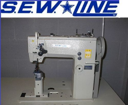 Sewline sl-1289  new postbed hd walking foot 110 servo industrial sewing machine for sale