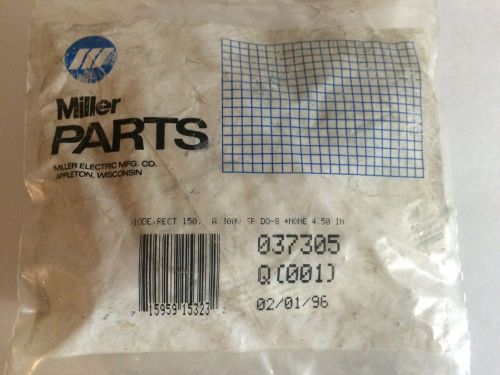 Genuine miller diode part# 037305 150a/300v will fit lincoln/hobart/airco new! for sale