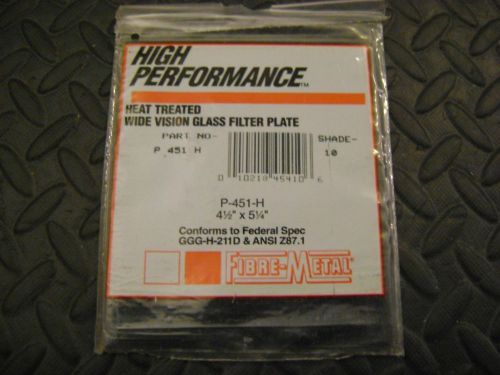 Welding Glass Filter Plate P-451-H shade 10, 4-1/2&#034; x 5-1/4&#034;