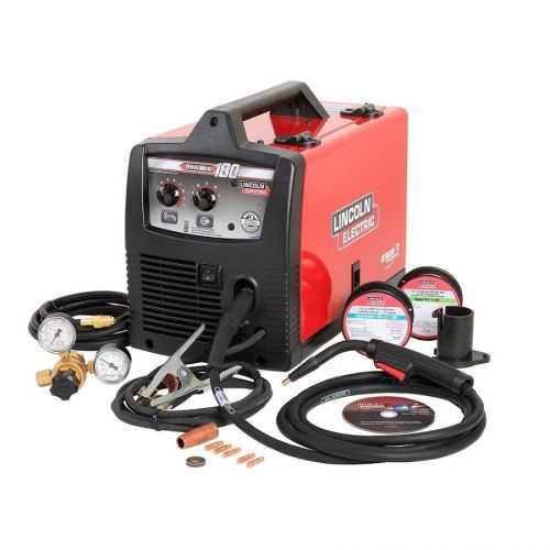 Lincoln electric 230-volt mig flux-cored wire feed welder k2481-1 for sale