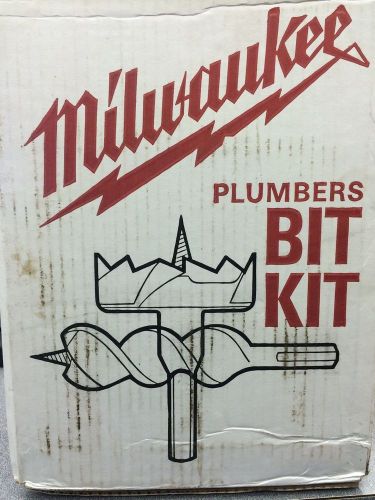 Milwaukee plumbers bit kit 49-22-0065 for sale