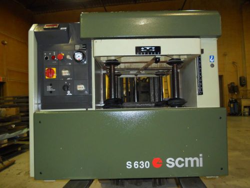 Scmi model s630 24&#034; wide thickness planer 4 blade/knife cutter head w/setup jig for sale
