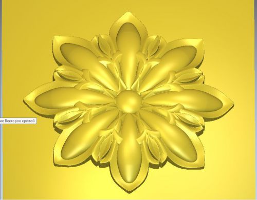 beautiful artcam 3D cnc decor 3D model relief Stl Rlf For CNC 43
