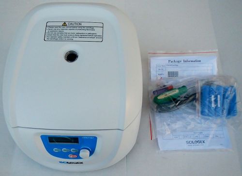 Scilogex 91302341 dm0412 clinical centrifuge with a12-10p rotor us plug 110/240v for sale