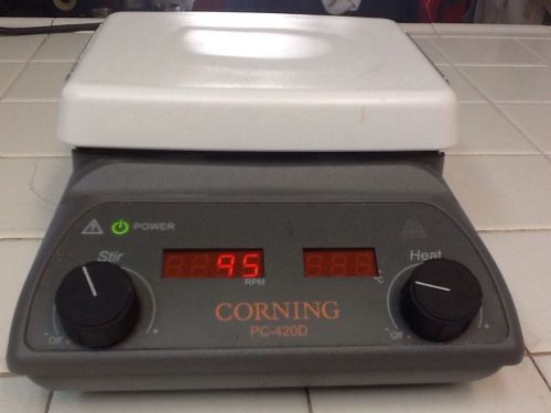 Corning Pc 420D, stir and hotplate. Excellent!