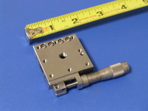 Newport sds40 linear translation stage w/ bm11.16 micrometer for sale