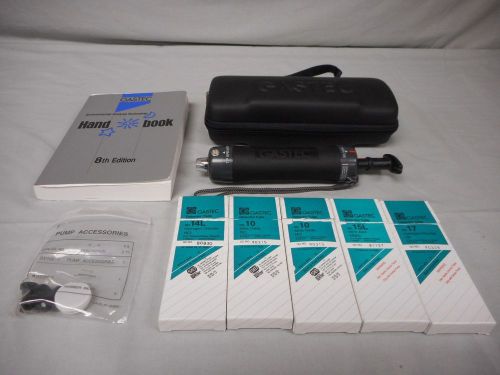 Nextteq gastec gv100s air and gas sampling kit w/ detector tubes + handbook for sale